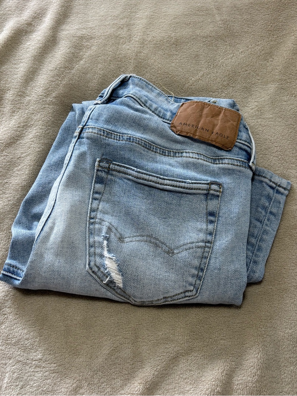 American Eagle Outfitters Light Wash Skinny Men’s Jeans
